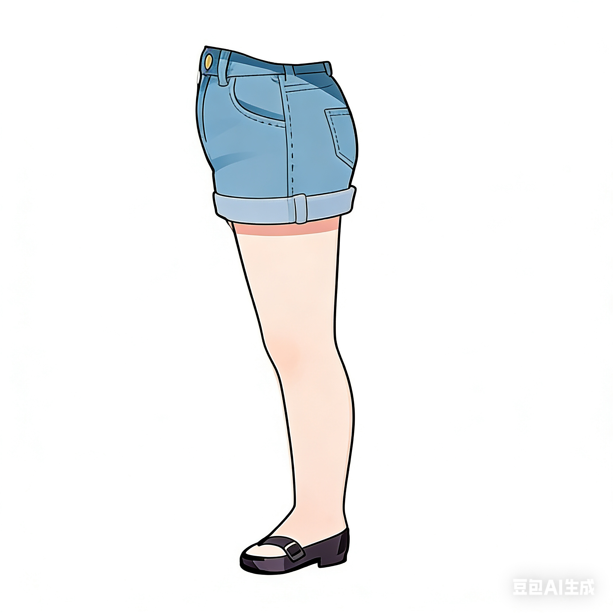 右腿